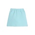 Little English | BISBY Quilted Mini Skirt - Aqua Quilted Trellis