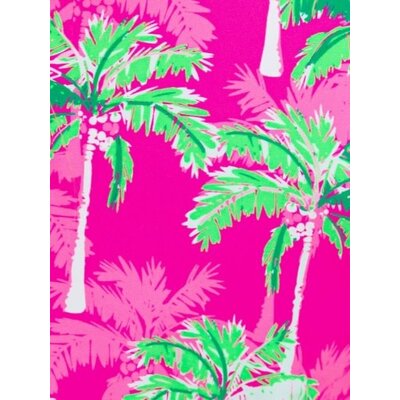 RuffleButts + RuggedButts Neon Palm Paradise Swim Trunks