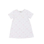 Cypress Row Snips & Snails Pink Susie Swing Dress
