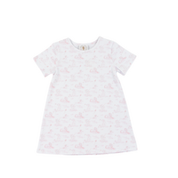 Cypress Row Snips & Snails Pink Susie Swing Dress