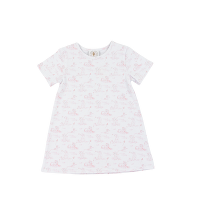 Cypress Row Snips & Snails Pink Susie Swing Dress