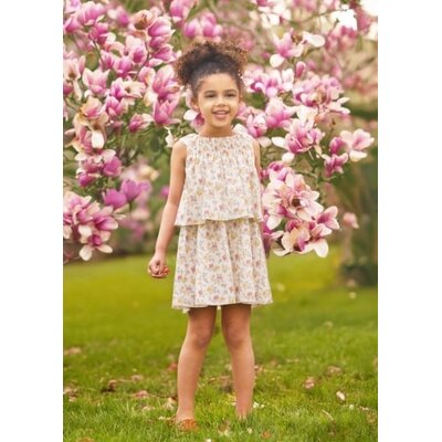Audrey Dress Ivory Floral