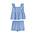 Piper Blue Stripe 2pc Set