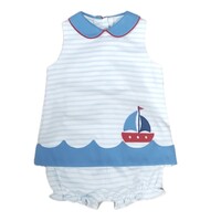 Sailboat Girls Bloomer Set