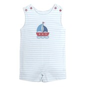 Sailboat Boys Overall