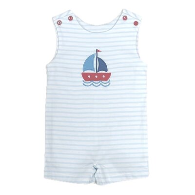 Sailboat Boys Overall