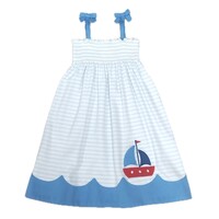 Sailboat Girls Sundress