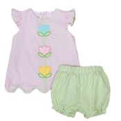 Easter Bunnies Collection Girl Diaper Set