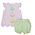 Easter Bunnies Collection Girl Diaper Set