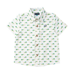 Prodoh Mahi Mahi Print SS Fishing Shirt
