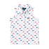 Prodoh Americana Fish Print Sleeveless Pro Performance Polo