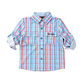 Prodoh Patriotic Plaid Founders Kids Fishing Shirt