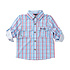 Prodoh *PRE-ORDER*Patriotic Plaid Founders Kids Fishing Shirt