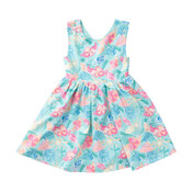 Prodoh Paradise Palm Cross-back Dress