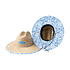Prodoh *PRE-ORDER*Oyster Shell Print Straw Lifeguard Hat