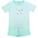 Ishtex Textile Products, Inc *PRE-ORDER*Bug Boy's Shorts Set Turquoise Stripe