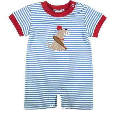 Ishtex Textile Products, Inc *PRE-ORDER*Baseball Boy's Romper