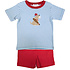 Ishtex Textile Products, Inc *PRE-ORDER*Baseball Boy's Short Set Blue Stripe