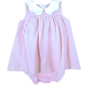 Ishtex Textile Products, Inc *PRE-ORDER*Pink Poplin Infant Dress