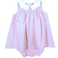 Ishtex Textile Products, Inc *PRE-ORDER*Pink Poplin Infant Dress