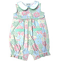 Ishtex Textile Products, Inc *PRE-ORDER*Retro Flower Girl's Romper