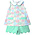 Ishtex Textile Products, Inc *PRE-ORDER*Retro Flower Girl's Shorts Set