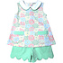 Ishtex Textile Products, Inc *PRE-ORDER*Retro Flower Girl's Shorts Set