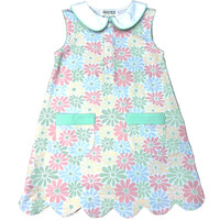 Ishtex Textile Products, Inc *PRE-ORDER*Retro Flower Girl's Dress