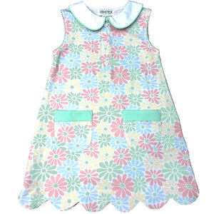 Ishtex Textile Products, Inc *PRE-ORDER*Retro Flower Girl's Dress