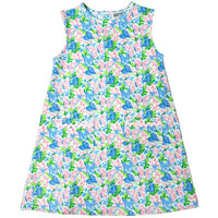 Ishtex Textile Products, Inc *PRE-ORDER*Butterfly Girl's Dress Pink and Blue