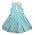 Lulu Bebe Aqua Sleeveless Polo Tennis Dress