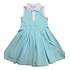 Lulu Bebe Aqua Sleeveless Polo Tennis Dress