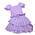 Lulu Bebe Lavendar Smocked Bodice Skirt Set