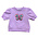Lulu Bebe Butterfly Lavendar Puff Sleeve Shirt