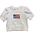 Lulu Bebe Flag White Puff Sleeve Shirt