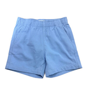 Lulu Bebe Sea Blue Elastic Waist Shorts
