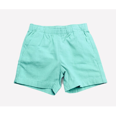Lulu Bebe Sea Green Elastic Waist Short