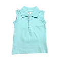 Lulu Bebe Aqua Girl Sleeveless Button Down Polo