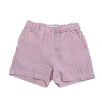 Lulu Bebe Red Stripe Elastic Waist Shorts