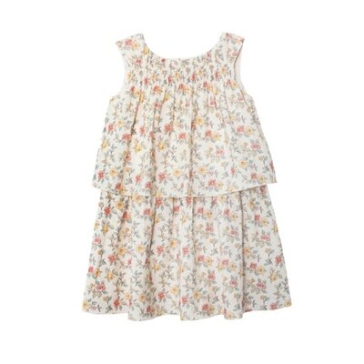 Audrey Dress Ivory Floral