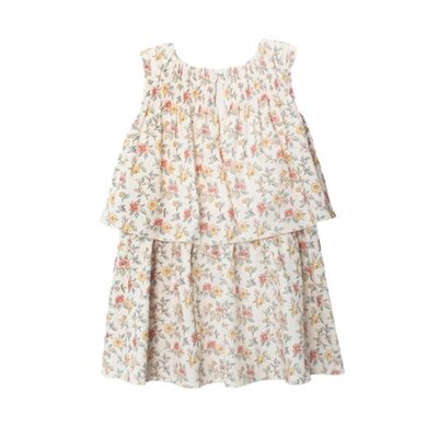 Audrey Dress Ivory Floral