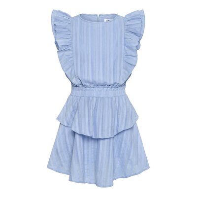 Pleat Collection Gigi Dress Blue/Gold