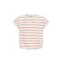 Pleat Collection Hartley Top Coral Stripe