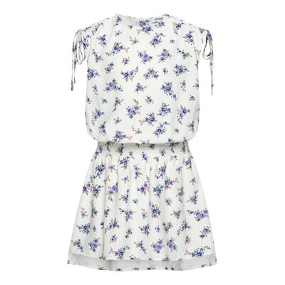 Pleat Collection Helen Dress Violet Roses