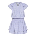 Pleat Collection Lola Dress Periwinkle