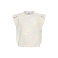Pleat Collection Olivia Top Rainbow Knit