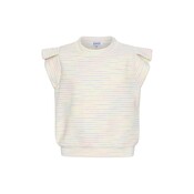 Pleat Collection Olivia Top Rainbow Knit