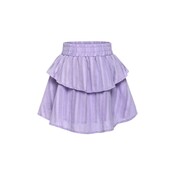 Pleat Collection Parker Skort Purple/Gold