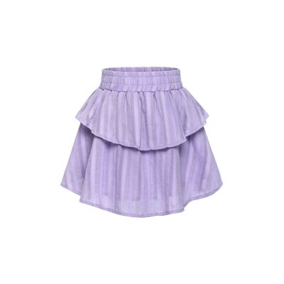 Pleat Collection Parker Skort Purple/Gold