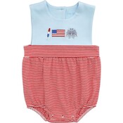 Itsy Bitsy Patriotic Sunsuit